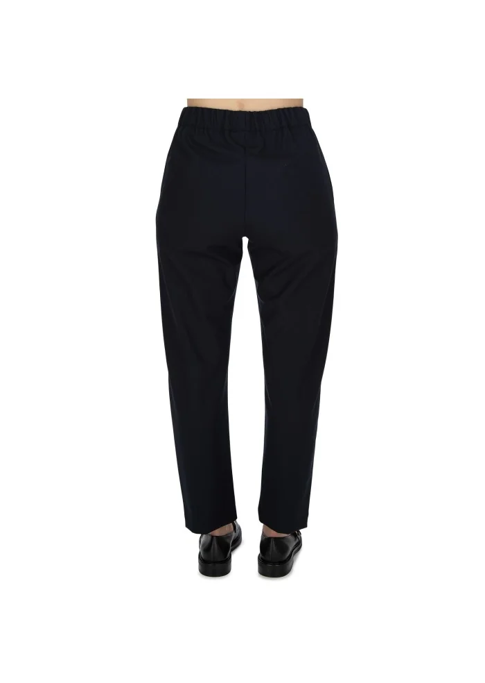 SEMICOUTURE | PANTALONI VITA ELASTICIZZATA BLU 2025