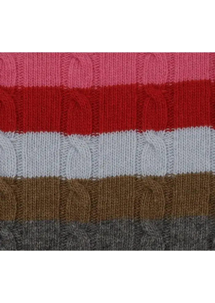 SEMICOUTURE | MAGLIONE DOLCEVITA LANA MULTICOLORE Promozione