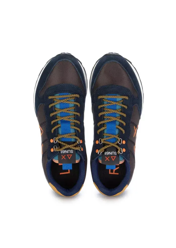 SUN68 | SNEAKERS TOM GOES CAMPING MARRONE MULTICOLORE Soddisfazione Garantita