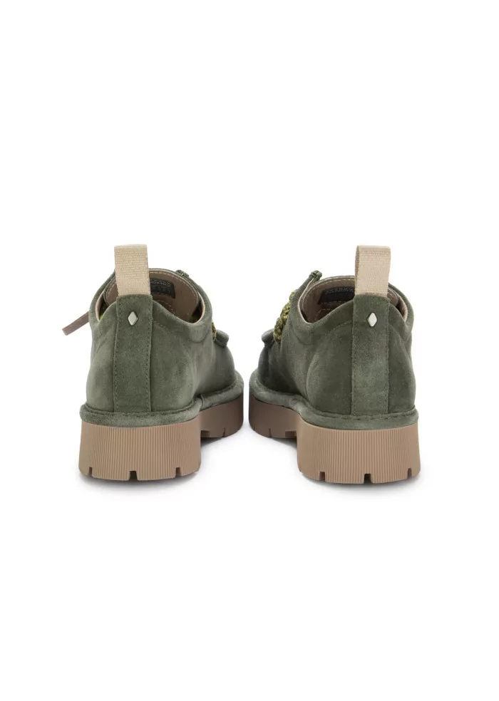 PANCHIC | SCARPE BASSE CAMOSCIO VERDE SCURO Consegna Veloce