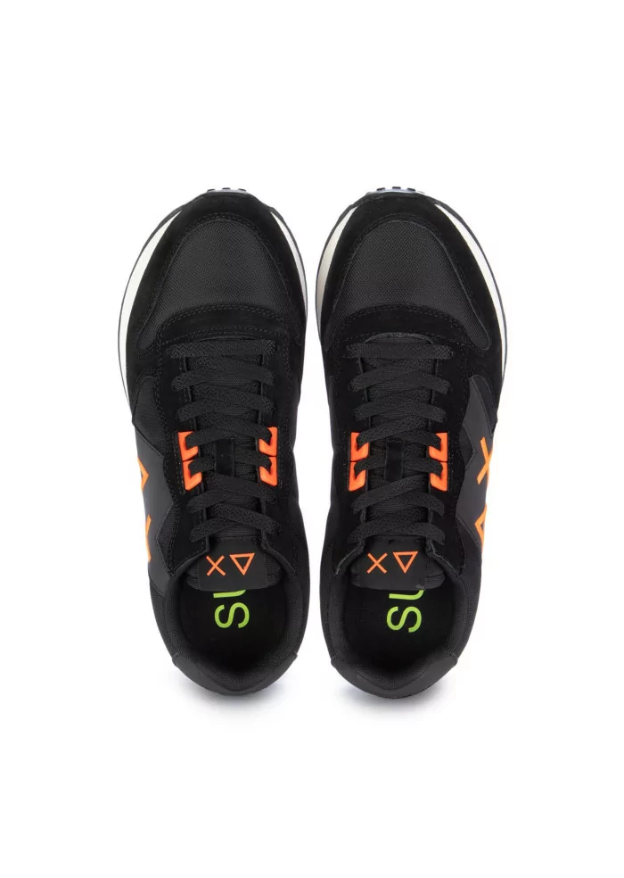 SUN68 | SNEAKERS JAKI FLUO CAMOSCIO NYLON NERO Sottocosto