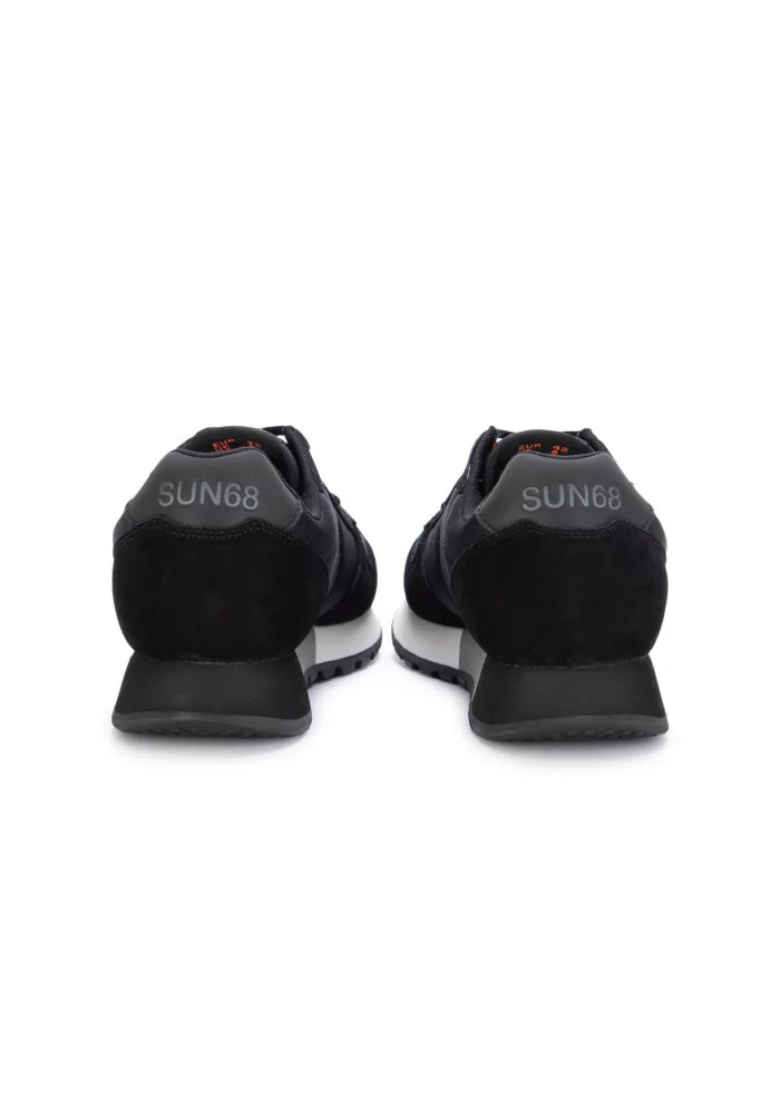 SUN68 | SNEAKERS JAKI FLUO CAMOSCIO NYLON NERO Sottocosto