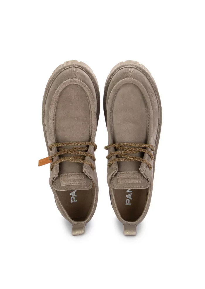 PANCHIC | SCARPE BASSE CAMOSCIO GRIGIO TORTORA Spedizione Gratuita