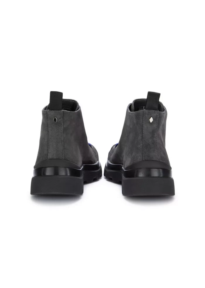 PANCHIC | STIVALETTI ALLACCIATI CAMOSCIO GRIGIO SCURO Saldi Di Fabbrica