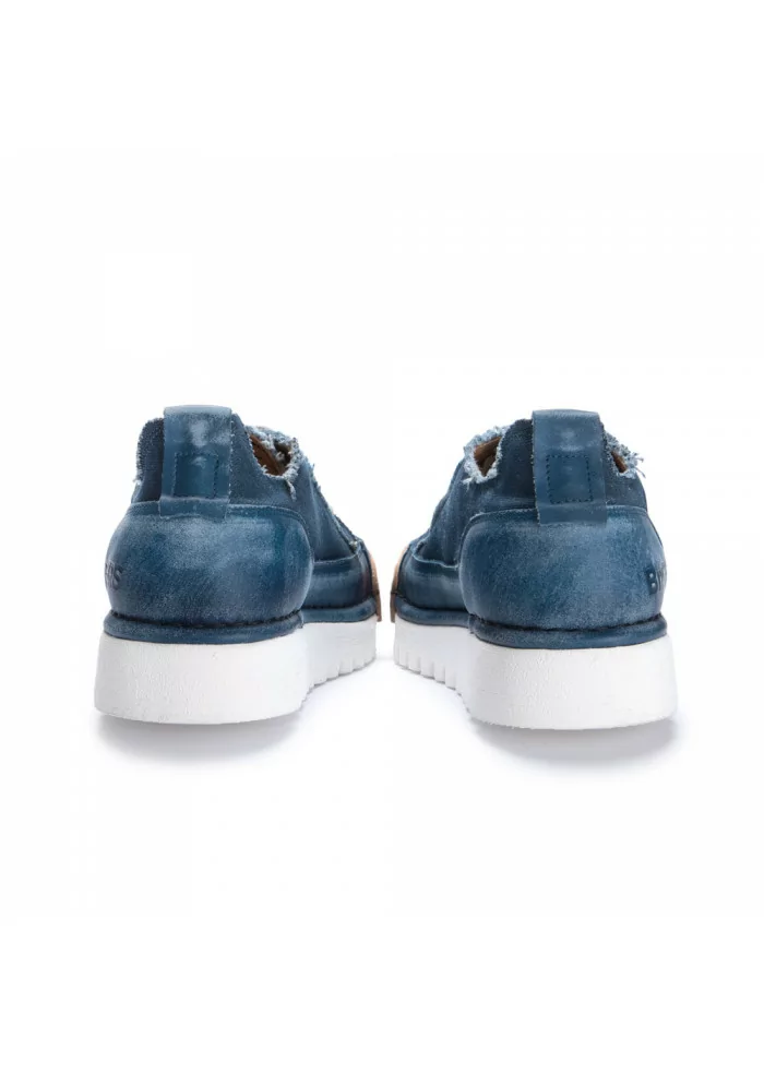 BNG REAL SHOES | SNEAKERS "LA JEANS" CANVAS BLU Negozio