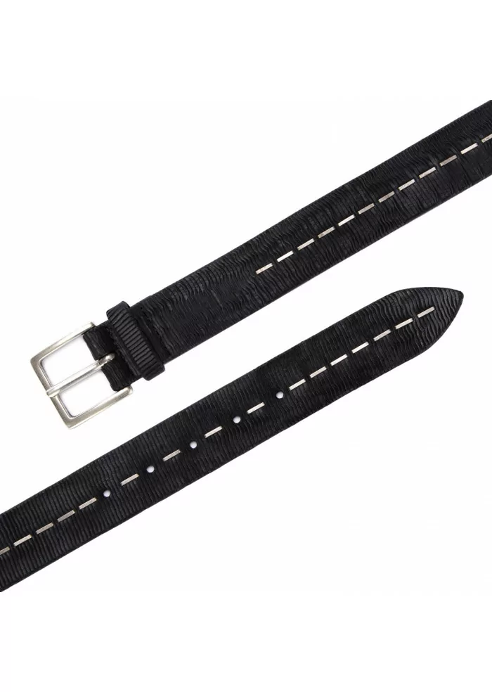 ORCIANI | CINTURA BLADE PUNTI METALLICI NERO Italy