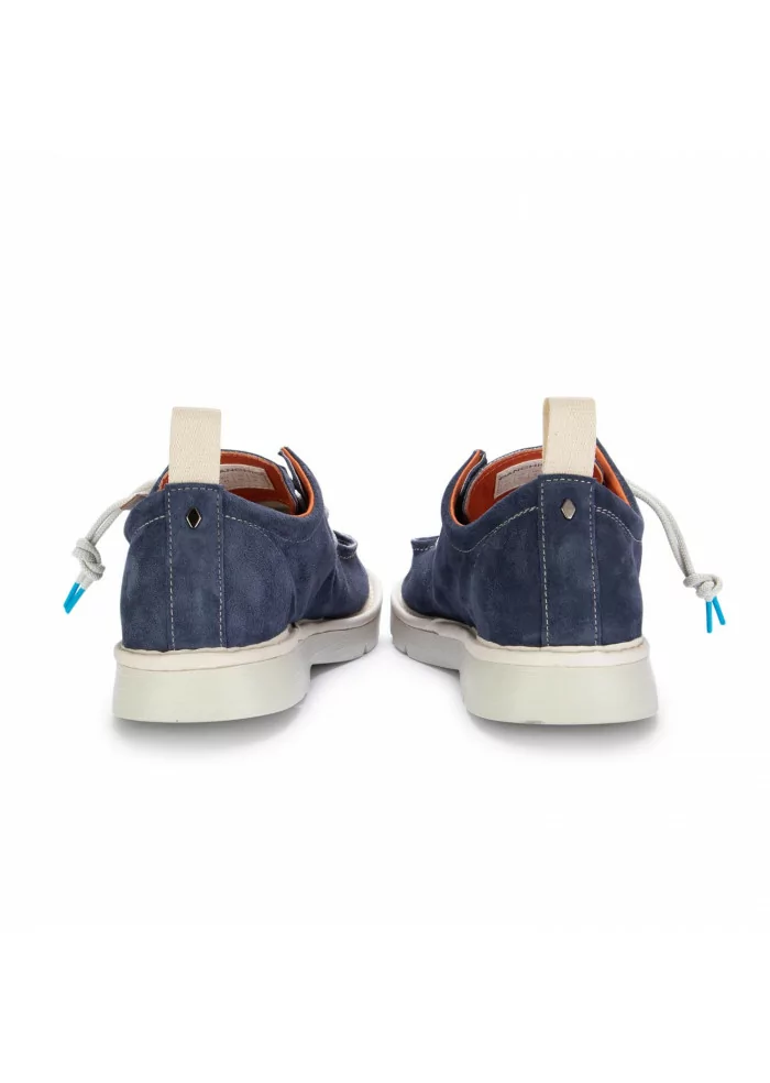 PANCHIC | SCARPE ALLACCIATE CAMOSCIO BLU Qualità