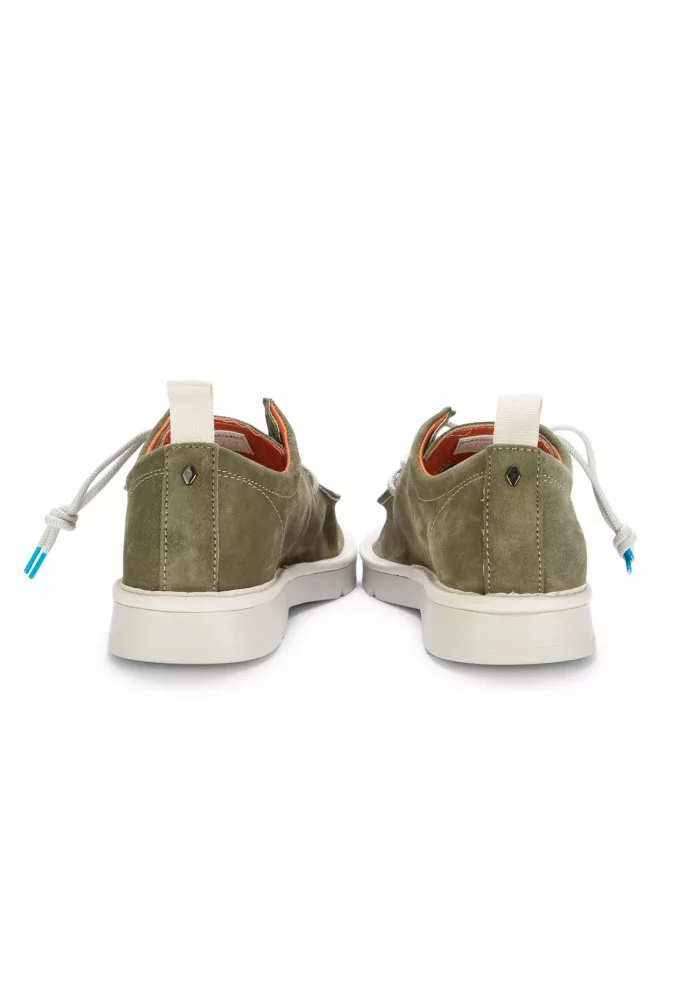 PANCHIC | SCARPE ALLACCIATE CAMOSCIO VERDE SALVIA Vendita