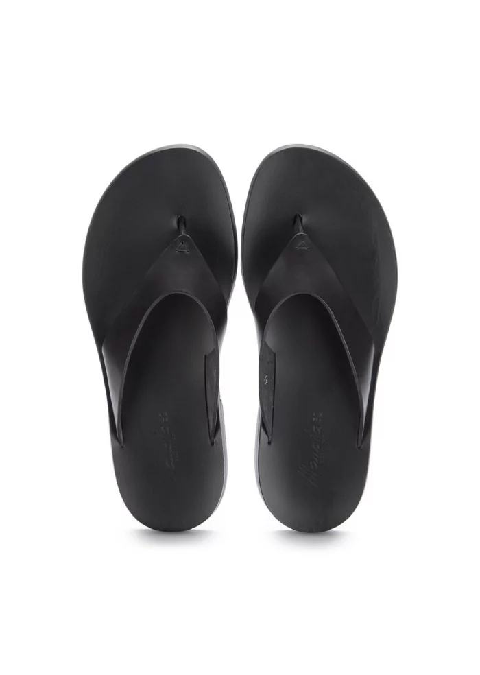 MANOVIA 52 | SANDALI INFRADITO PELLE NERO Negozi Online