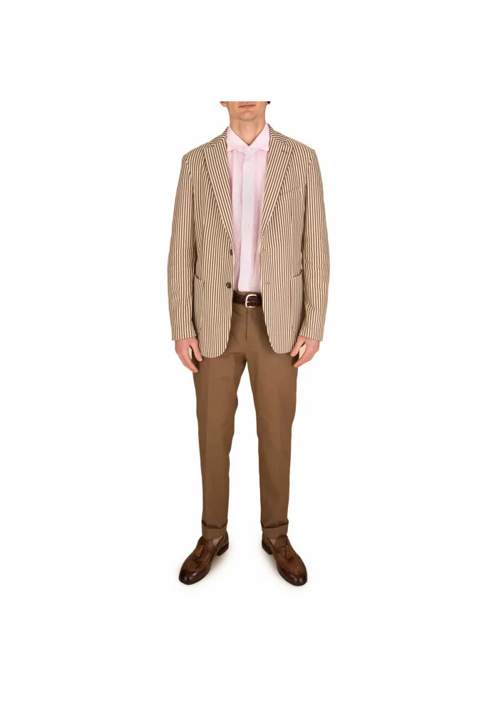 OUT/FIT | GIACCA IL BUON VINO BIANCO MARRONE Shopping Online