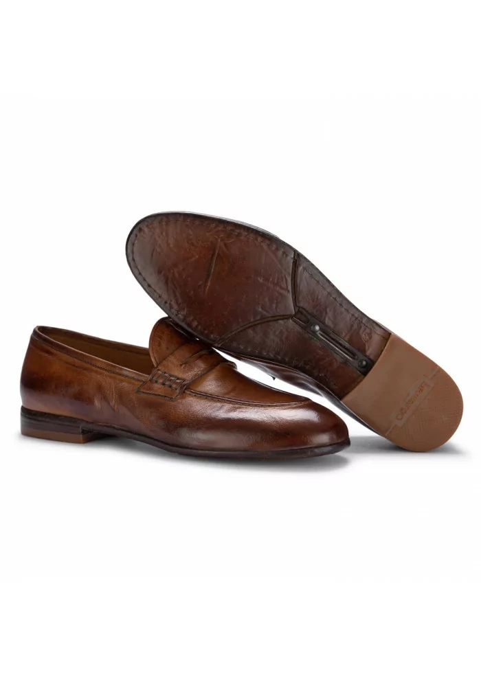 LEMARGO | MOCASSINI MARRONE RANCH COGNAC Presa
