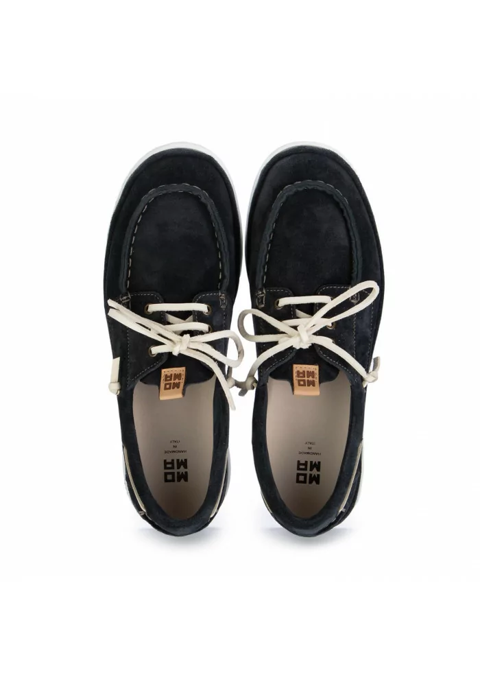MOMA | SCARPE BASSE YACHT SCAMOSCIATO BLU NAVY Saldi