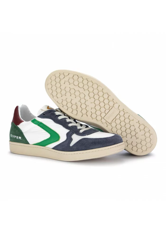 VALSPORT 1920 | SNEAKERS SUPER NYLON MESH BIANCO BLU VERDE Vendita Calda