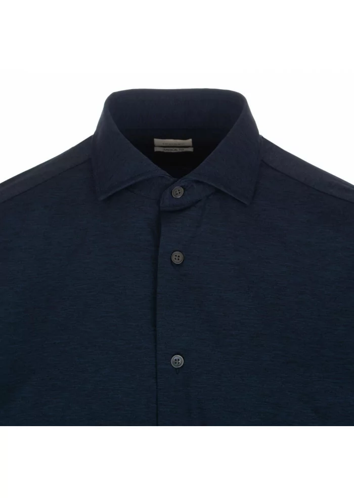TRAIANO | CAMICIA ROSSINI RADICAL FIT BLU I Più Venduti