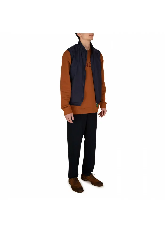 DONDUP | FELPA REGULAR LOGO MARRONE 2025