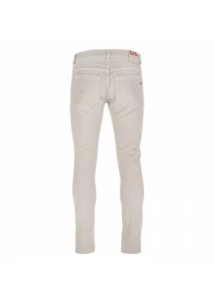 DONDUP | JEANS GEORGE SKINNY STRETCH BEIGE Nuovo