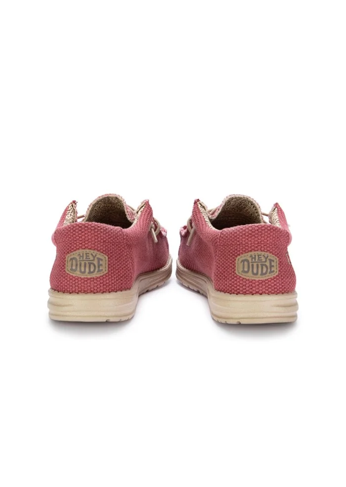 HEY DUDE | SCARPE BASSE WALLY BRAIDED ROSSO Vendita