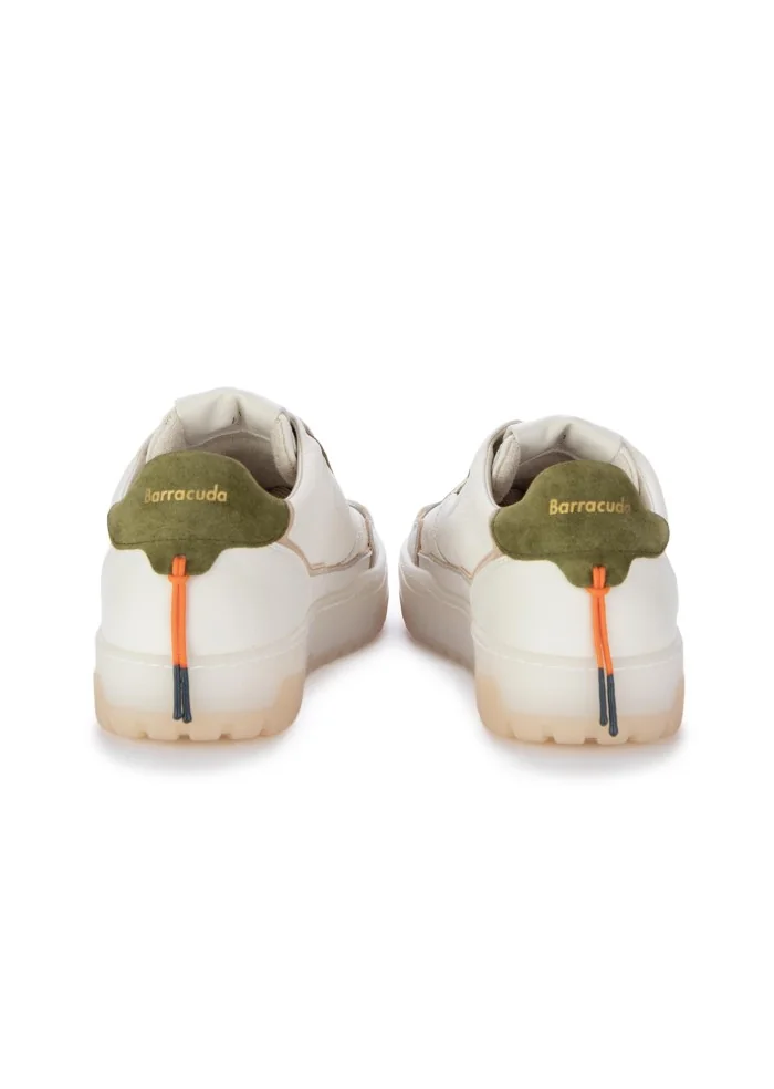 BARRACUDA | SNEAKERS EARVING BIANCO BEIGE VERDE Pezzi Unici