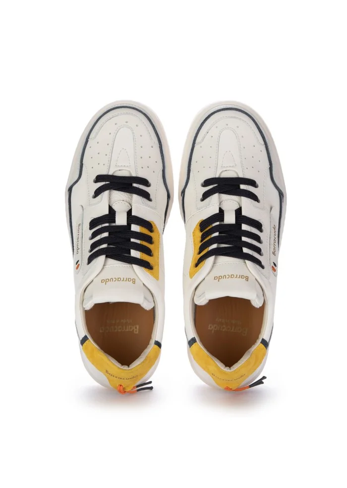 BARRACUDA | SNEAKERS EARVING BIANCO BLU GIALLO Acquista Ora