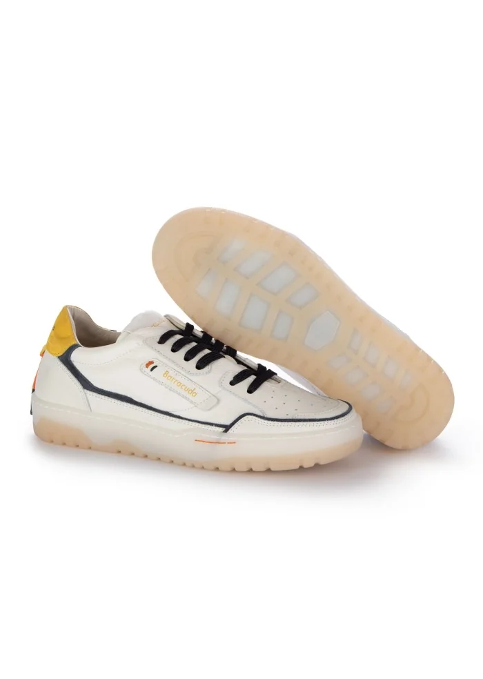 BARRACUDA | SNEAKERS EARVING BIANCO BLU GIALLO Acquista Ora