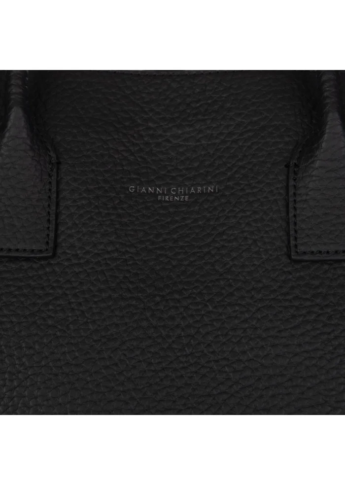 GIANNI CHIARINI | BORSA A MANO CON TRACOLLA NERO Saldi