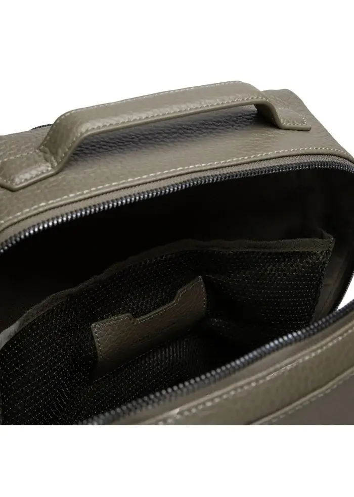GIANNI CHIARINI | ZAINO PELLE MARTELLATA VERDE MILITARE Offerte