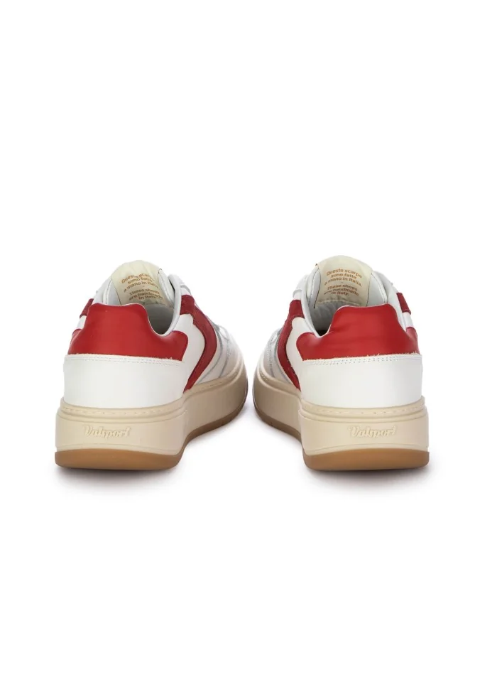 VALSPORT | SNEAKERS HYPE CLASSIC NAPPA BIANCO ROSSO Vendita Calda