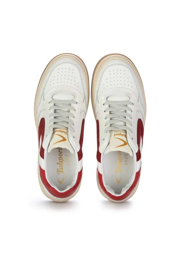 VALSPORT | SNEAKERS HYPE CLASSIC NAPPA BIANCO ROSSO Vendita Calda