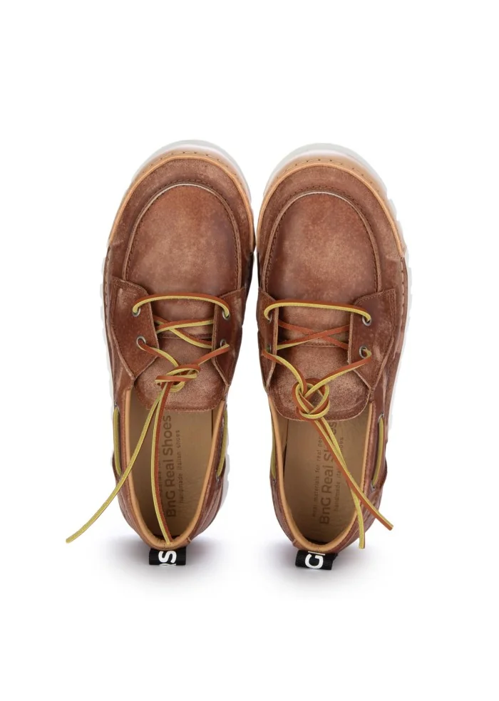 BNG REAL SHOES | SCARPE BASSE LA NAUTICA MARRONE Moda