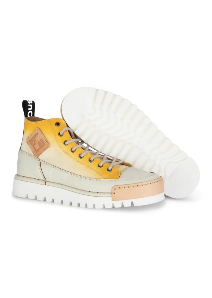 BNG REAL SHOES | SNEAKERS LA SFUMATA GIALLO BIANCO 2025