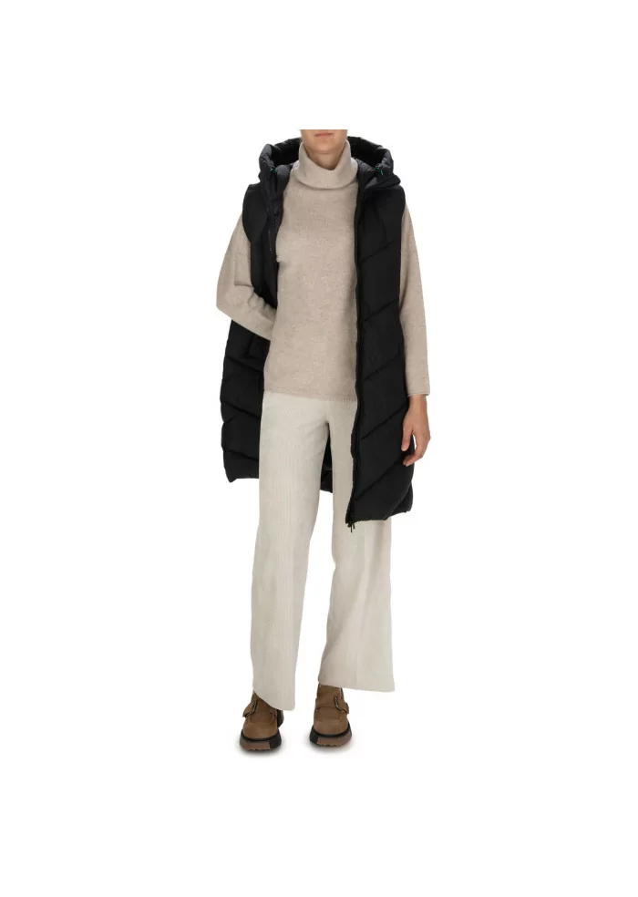 SAVE THE DUCK | GILET PIUMINO RECY17 JUDEE NERO Soddisfazione Garantita