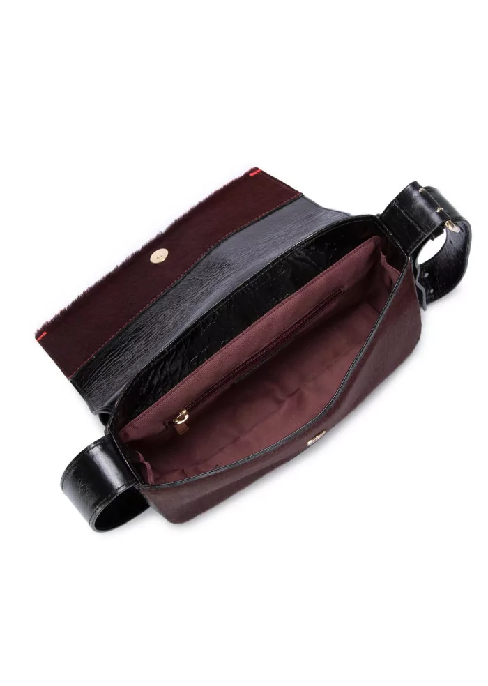 MY BEST BAG | BORSA TRACOLLA SIRMA CAVALLINO BORDEAUX Consegna Veloce