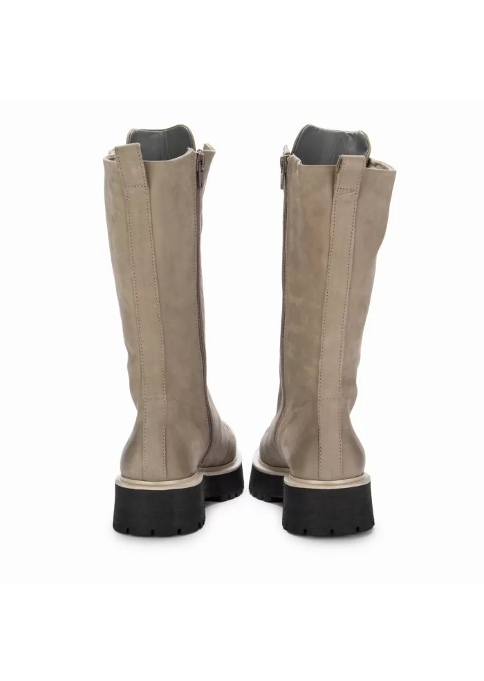 PATRIZIA BONFANTI | STIVALI KUNI HIGH NABUK GRIGIO Promozione Limitata