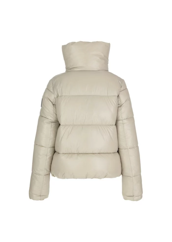 SAVE THE DUCK | PIUMINO BOMBER LUCK19 ISLA BEIGE Novità