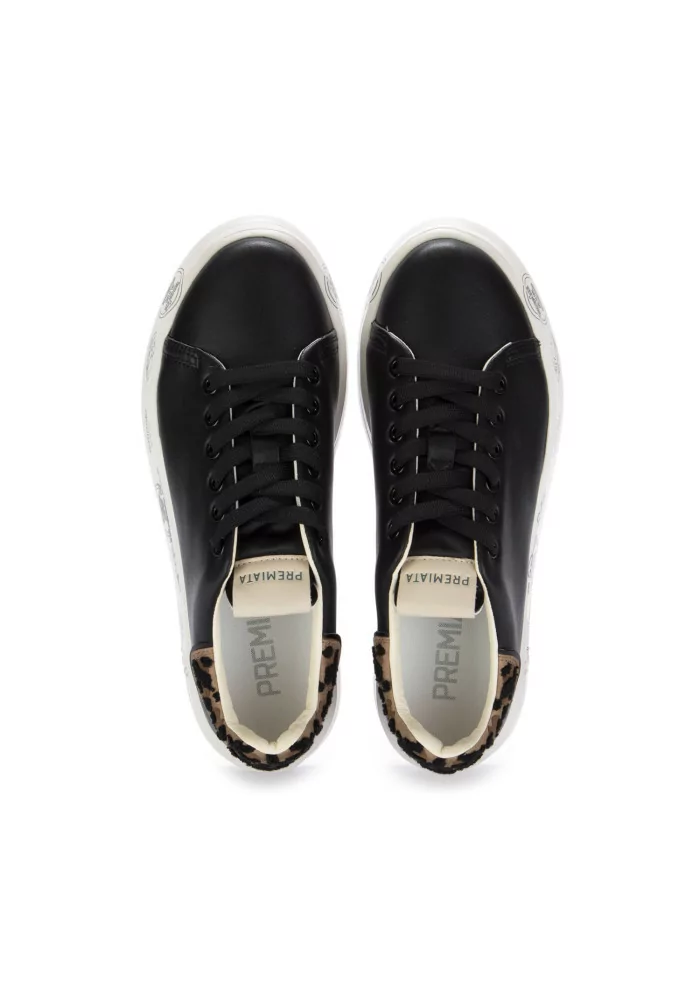 PREMIATA | SNEAKERS BELLE PELLE NERO MACULATO Hotsell