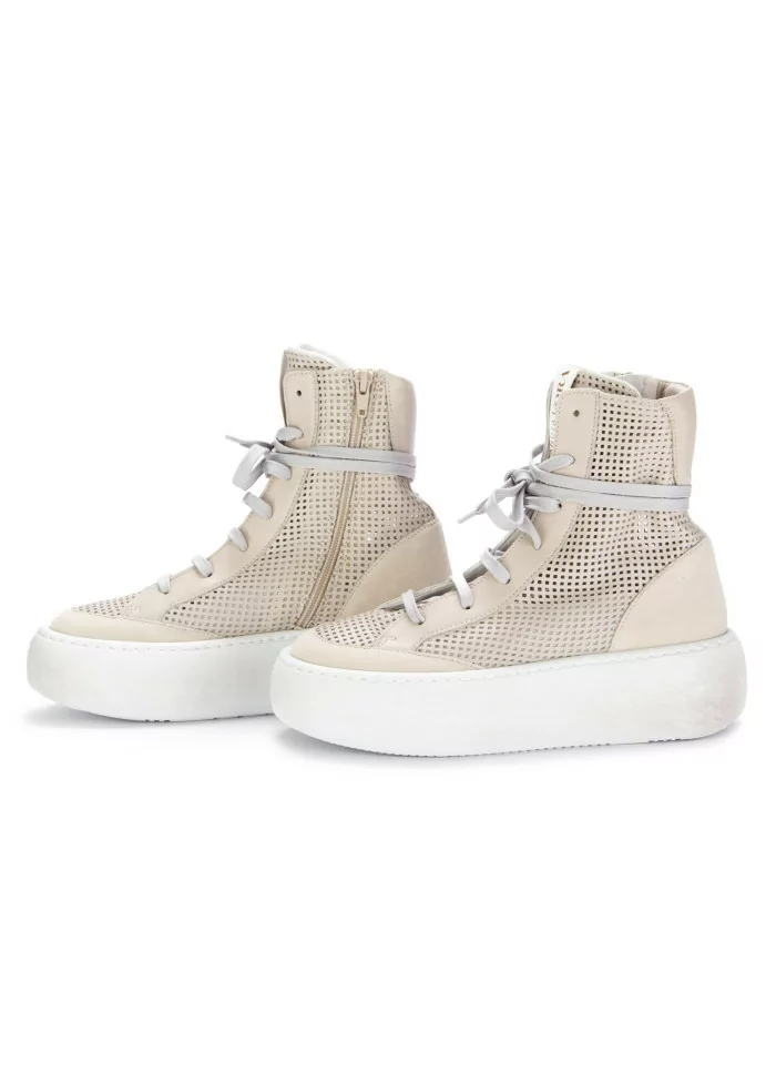 ANDIA FORA | STIVALI EILON SQ PELLE BEIGE Nuova