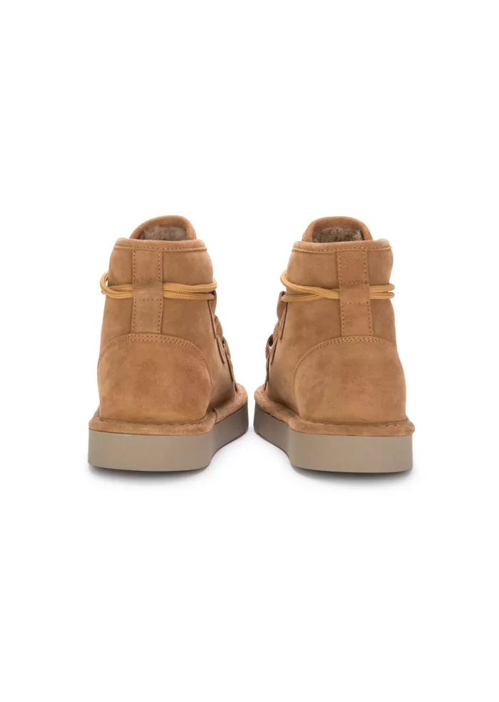 PANCHIC | STIVALETTI ALLACCIATI CAMOSCIO MARRONE CHIARO Italia