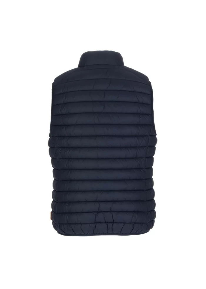 SAVE THE DUCK | GILET GIGA01 CHARLOTTE BLU Nuovo