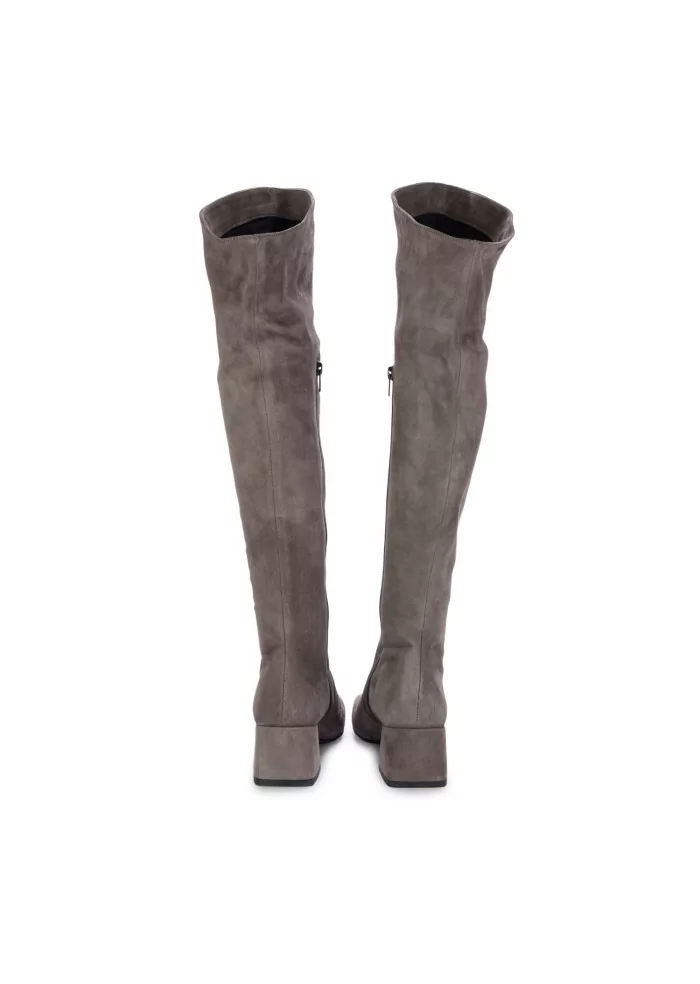 MA+DE 94 | STIVALI ALTI CAMOSCIO TAUPE Acquista Ora