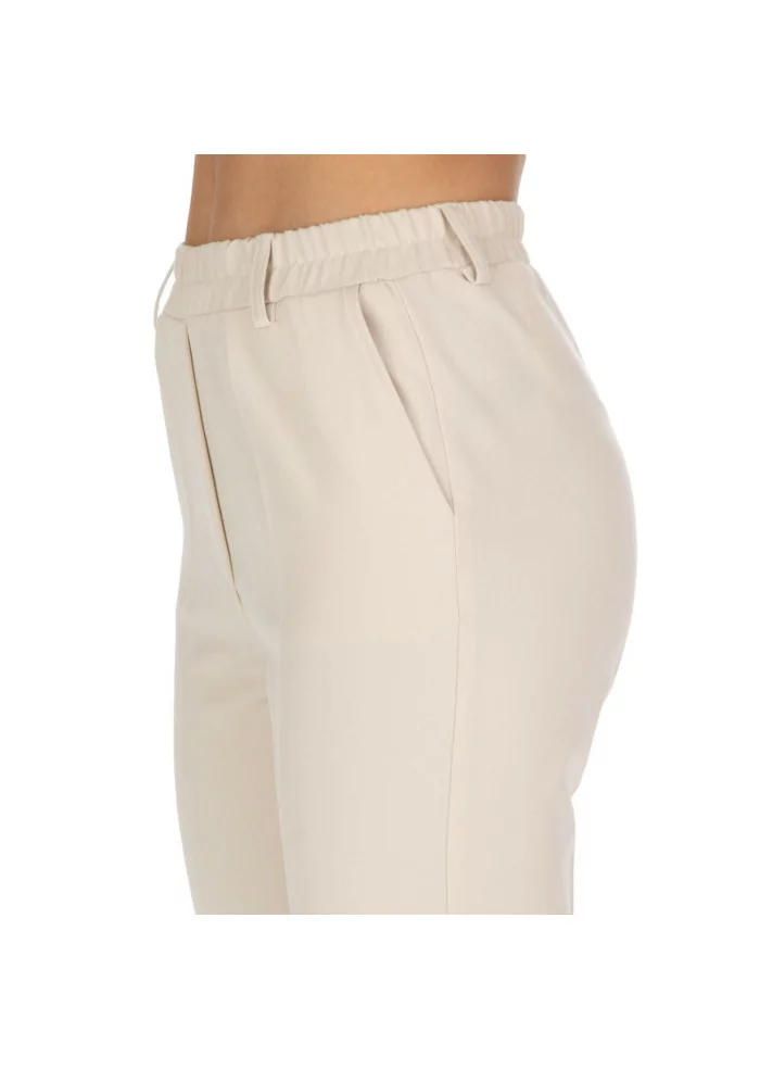 KARTIKA | PANTALONI JOGGING BIANCO PANNA Novità
