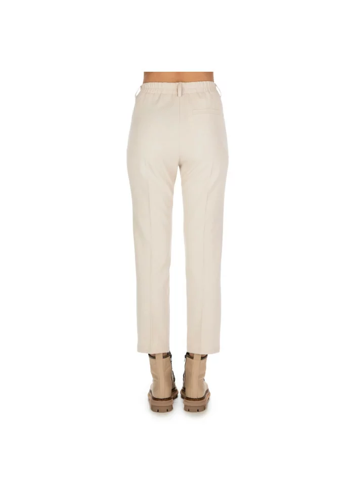 KARTIKA | PANTALONI JOGGING BIANCO PANNA Novità