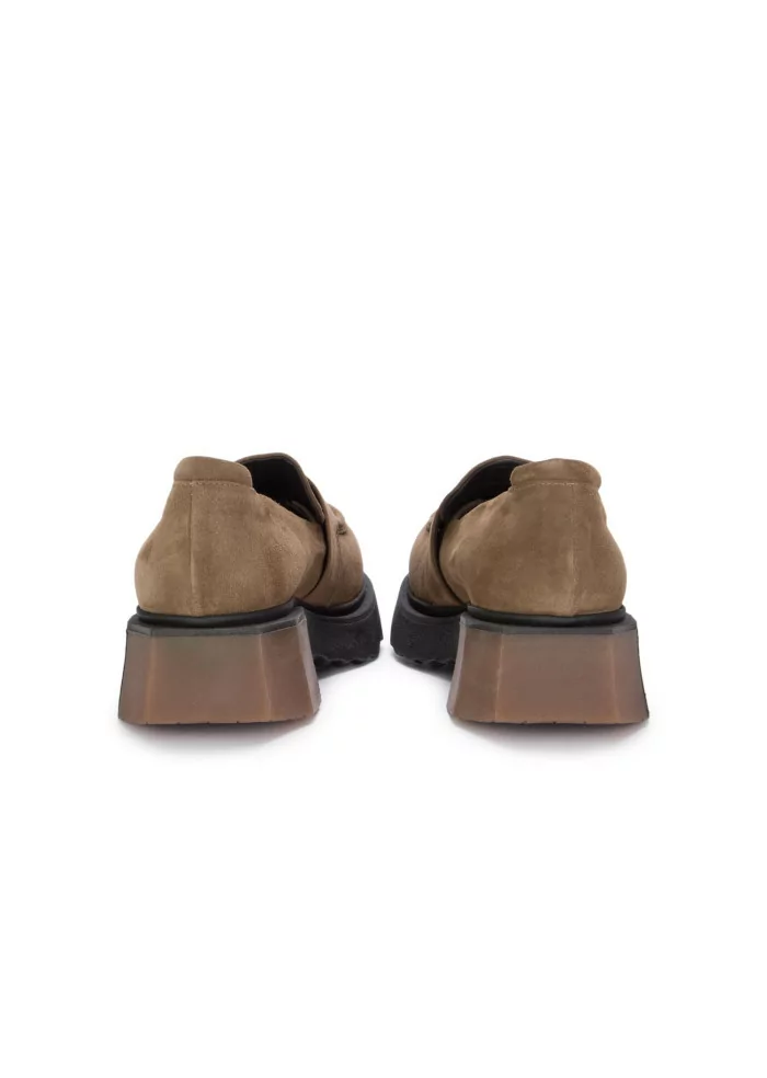 VICOLO 8 | MOCASSINI CHUNKY CAMOSCIO MARRONE Offerta