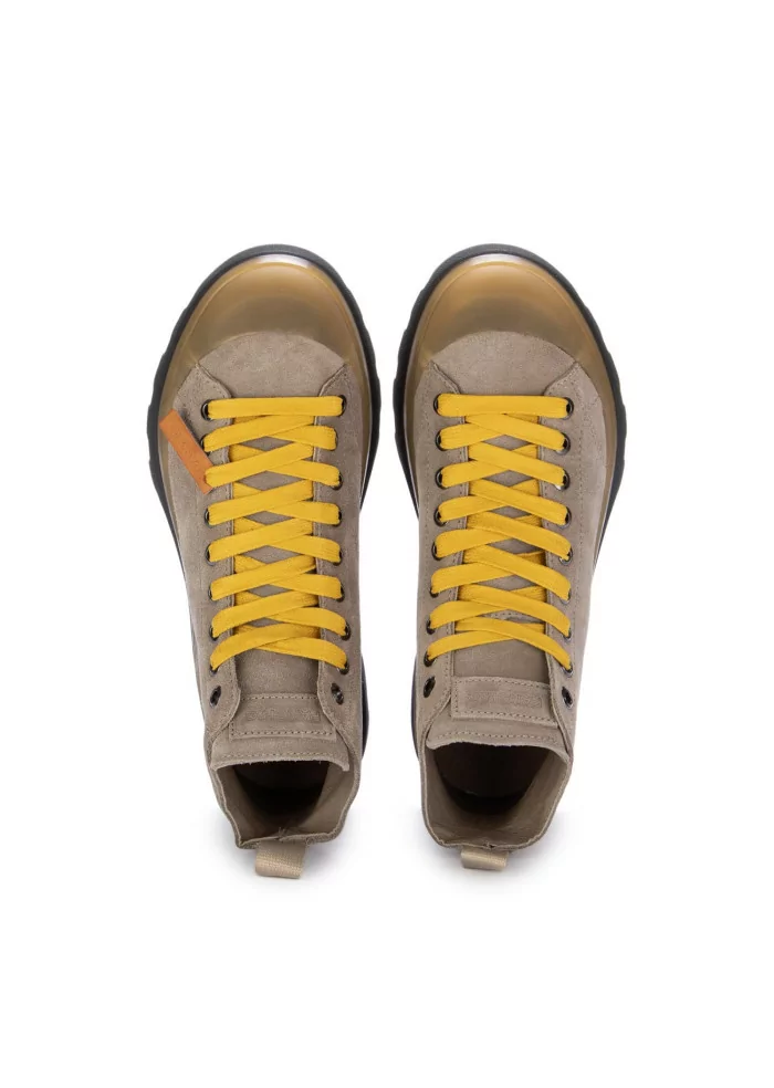 PANCHIC | STIVALETTI ALLACCIATI CAMOSCIO GRIGIO CHIARO Online Outlet