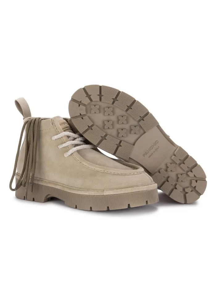 PANCHIC | STIVALETTI CAMOSCIO TAUPE Offerte