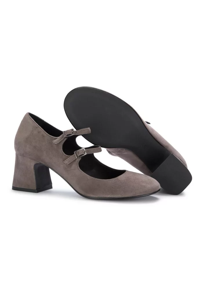 MA+DE 94 | SCARPE TACCO CAMOSCIO GRIGIO Negozio