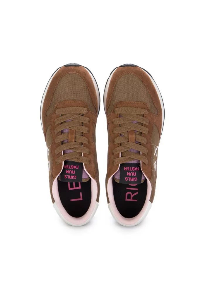 SUN68 | SNEAKERS ALLY SOLID NYLON MARRONE In Saldo