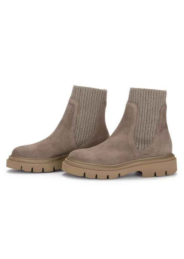 LUCA GROSSI | CHELSEA CAMOSCIO TAUPE Moda