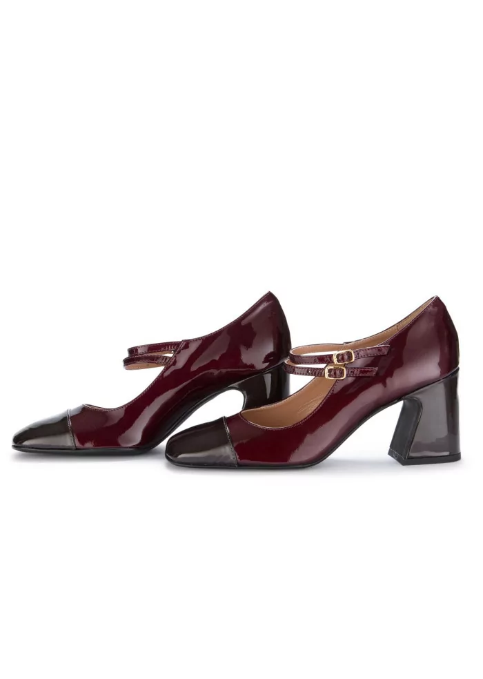 IL BORGO FIRENZE | SCARPE CON TACCO MARRONE BORDEAUX Italy