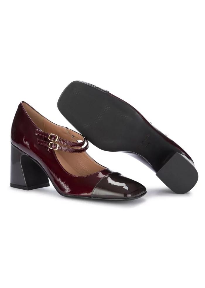 IL BORGO FIRENZE | SCARPE CON TACCO MARRONE BORDEAUX Italy
