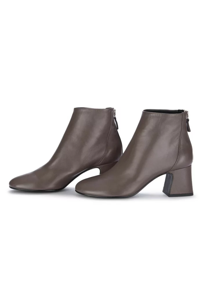 MA+DE 94 | STIVALETTI TACCO NAPPA MARRONE FANGO Italia